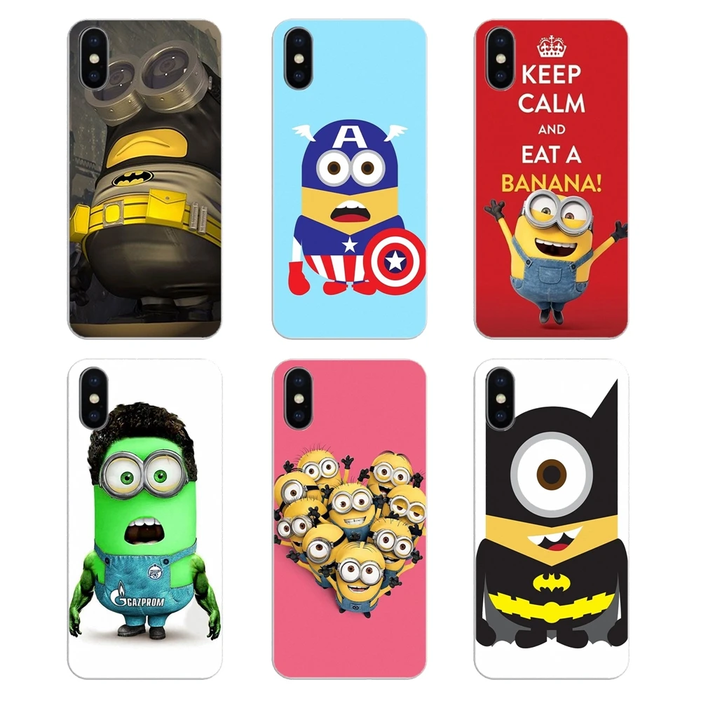 Silicone Phone Shell Cover For Xiaomi Redmi 4 3 3S Pro Mi3 Mi4 Mi4i Mi4C Mi5 Mi5S Mi Max Note 2 Bob Minions Rainbow Unicorn |