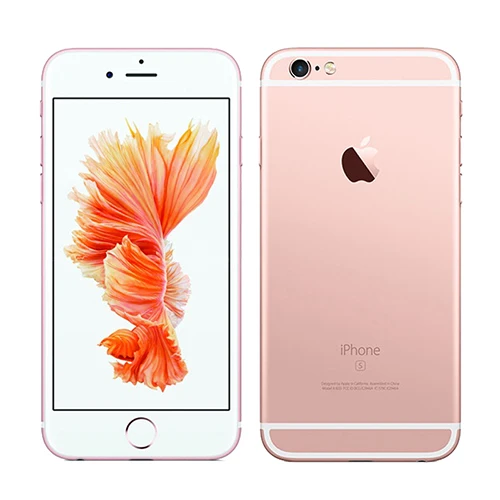 Разблокированный смартфон Apple iPhone 6 S, WIFI, двухъядерный, 16G/64G/128GB ROM, дисплей 4,7 дюйма, 12 МП, 4 K, видео, iOS, LTE, отпечаток пальца - Цвет: 64Gb ROM Rose gold