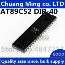 100 шт./лот AT89C52-24PU AT89C52-24PI AT89C52 AT89C52-24PC DIP40