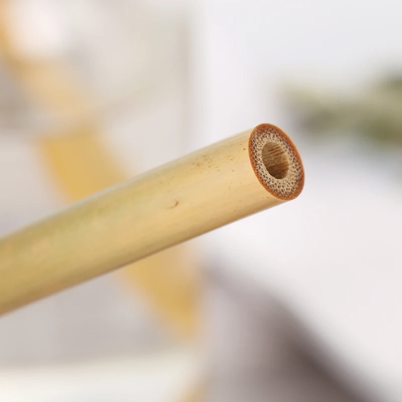Organic Bamboo Straw Reusable Drinking Straw Eco-Friendly Party Wedding Cocktail Juice Drink Straws Bar Supply Tableware (9)