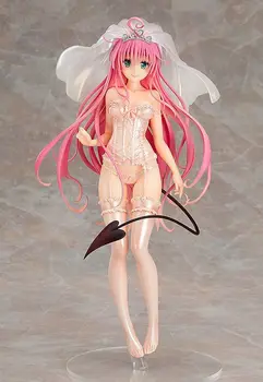 

New Japan Sexy Figure Anime MaxFactory MF TO LOVE RU Momo Belia Deviluke in Wedding Dress Doll 10"/26CM PVC Action Figure Toys