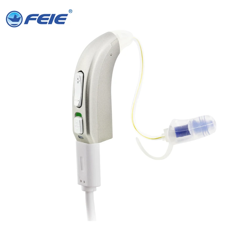 

USB Hearing Aid Rechargeable Microphone Enhancement Deaf Sound Amplifier MY-33 ITC Hearing Aids with 2 channels