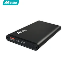Melery Fast Charge 12000mAh QC3.0 Power Bank with usb type-c power bank rapid charge for Smartphone