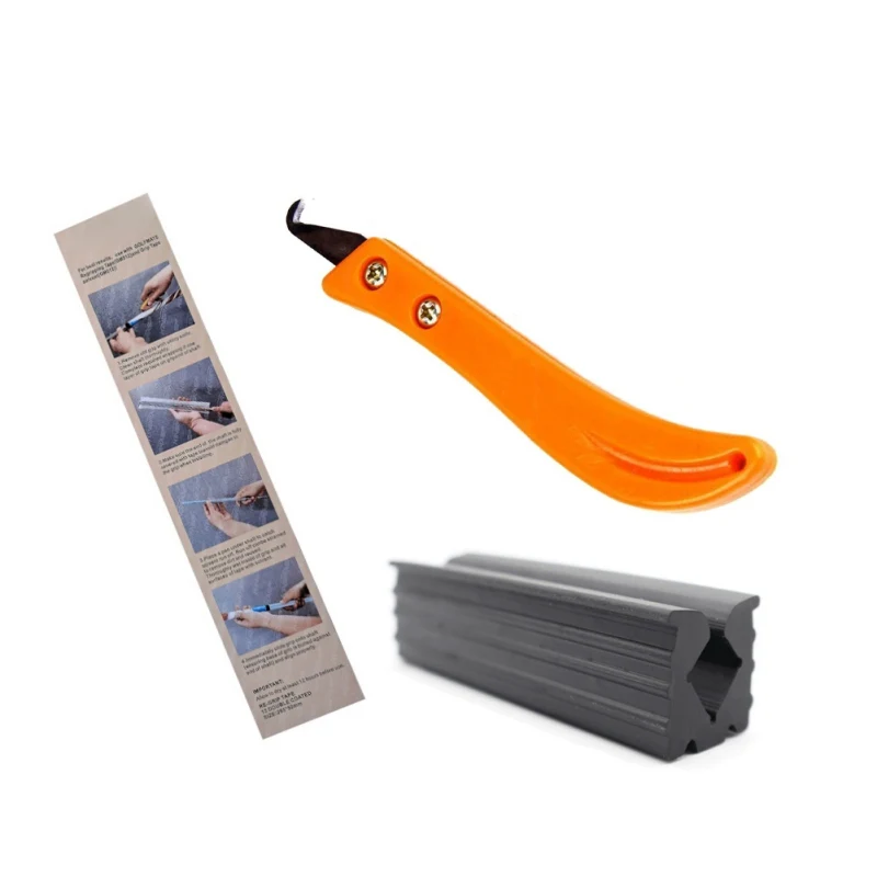 

Golf Club Kit Rubber Vise Clamp + Regrip Tool Install Change Steel + Hook Blade Utility Knife + 13 Pieces Grip Tapes tools