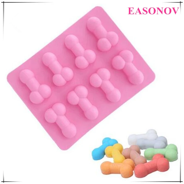 Penis Silicone Ice Tray Chocolate