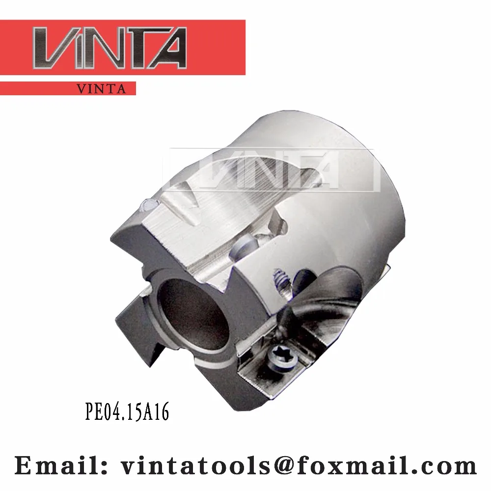 

PE04.15A16 Indexable Milling cutter matched APKT11T3 carbide insert for Walter
