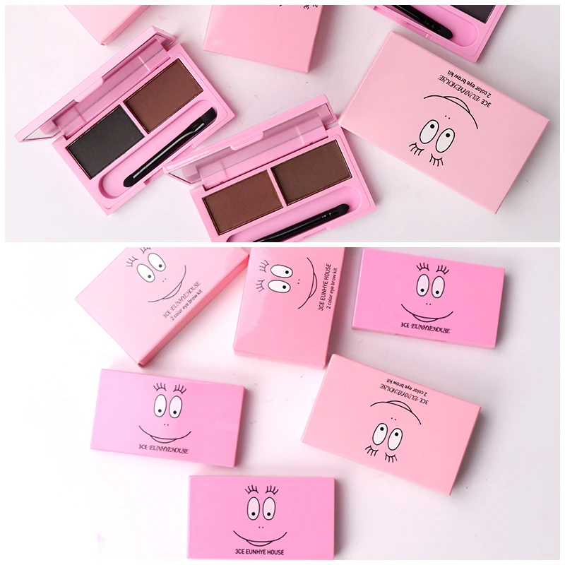 3CE Eunhye House Brand EyesMakeup Eyebrow Enhancer Powder 2 Color Long-lasting Easy to Wear Natural Eyes Two-tone eyebrow powder