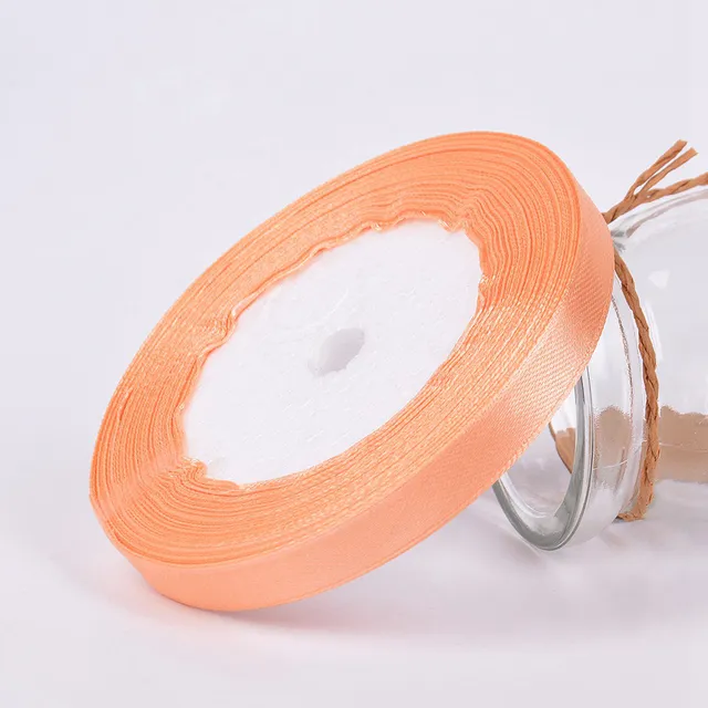25Yards/Roll Grosgrain Satin Ribbons for Wedding Christmas Party Decorations DIY Bow Craft Ribbons Card Gifts Wrapping Supplies 26