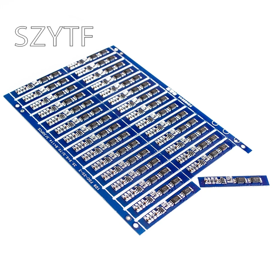 

10PCS 2S 3A Li-ion Lithium Battery 7.4v 8.4V 18650 Charger Protection Board for li-ion lipo battery cell pack