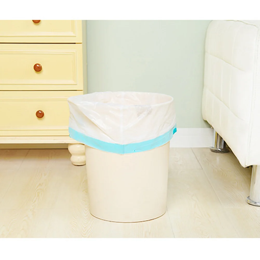Креативный экологичный кухонный мешок для мусора на шнурке, утолщенный пластиковый полиэтиленовый пакет, автоматический мешок для мусора, 8 шт. J2