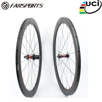 

Farsports FSC50-TM-25 DT240 hub 50mm road bicycle carbon wheel,OEM Chinese custom bike tubular 50 wheelset with DT