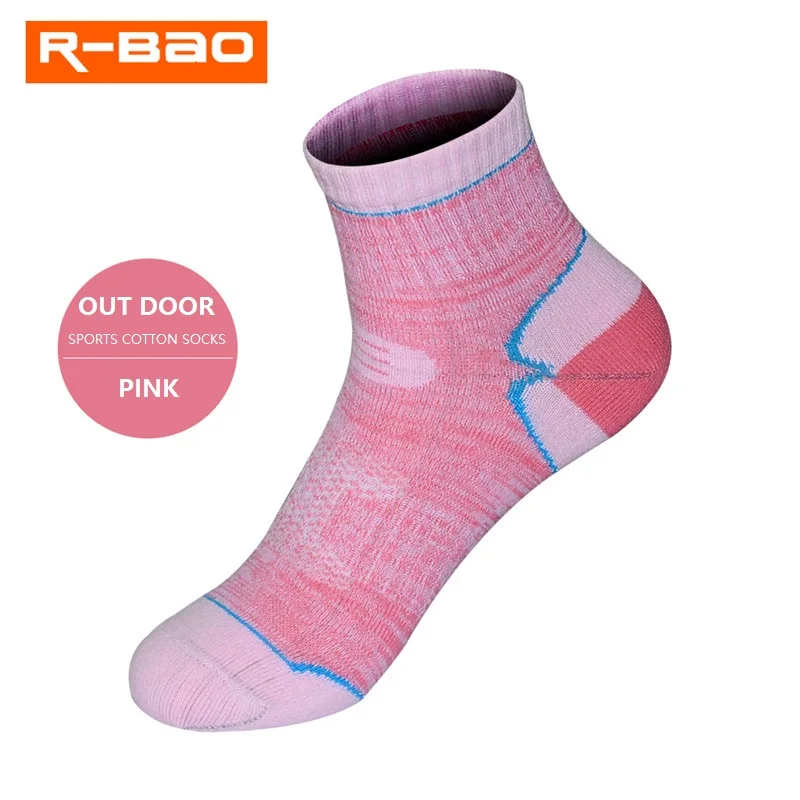 RB040 Men/Women Outdoor Sports Cotton Socks Quality Breathable Moisture Absorption Wear-Resisting Hiking Socks
