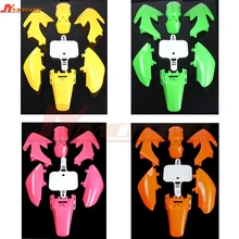 Пластиковый комплект крыло для CRF50 XR50 70 CRF 50 XR 50 SDG SSR Pro 50cc 110c 125cc Dirt Pit Bike, пригодный для Kayo KR110