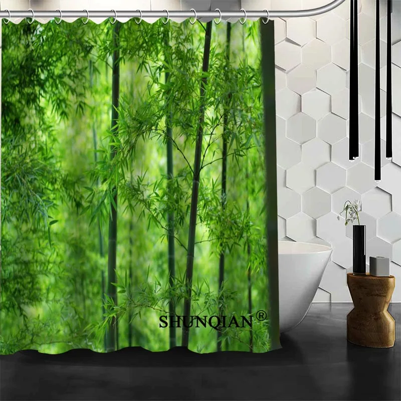 Best Nice Custom The Black Wolf Shower Curtain Bath Curtain Polyester