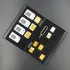 Aluminum Portable SIM Micro Pin SIM Card Nano Memory Card Storage Box Case Protector Holder Black ► Photo 2/6