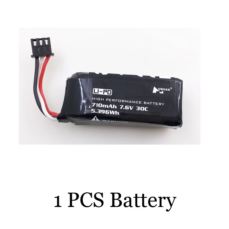 Batterie LiPo 2S 7.6 V 710 mAh pour Drone Racer Hubsan H122D