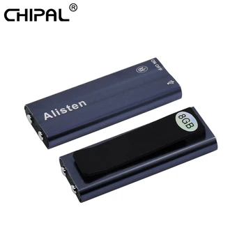 

CHIPAL Mini Clip 8GB Digital Voice Recorder USB Voice Activated Digital Audio Recording MP3 Player OTG Cable Android Phone