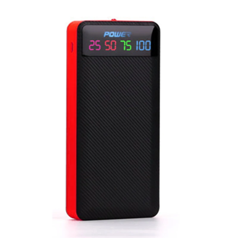 

DIY Power Bank Dual USB 4x18650 Battery Case Charging Power Supply Housing 2.1A Powerbank Charger Cover No Battery