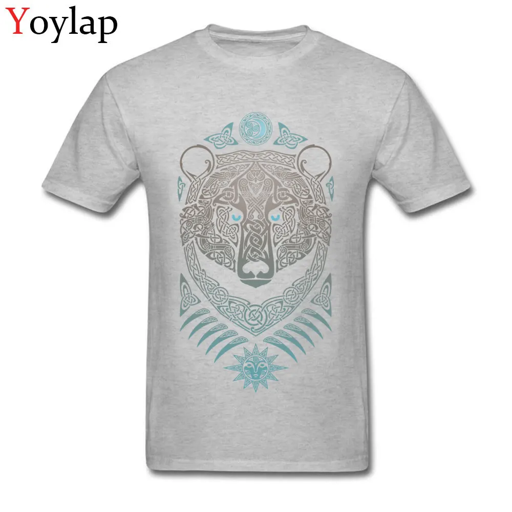 Normal Summer/Autumn FOREST LORD Tops Shirts High Quality Crewneck Short Sleeve Cotton Adult T Shirts Custom Tee-Shirt grey
