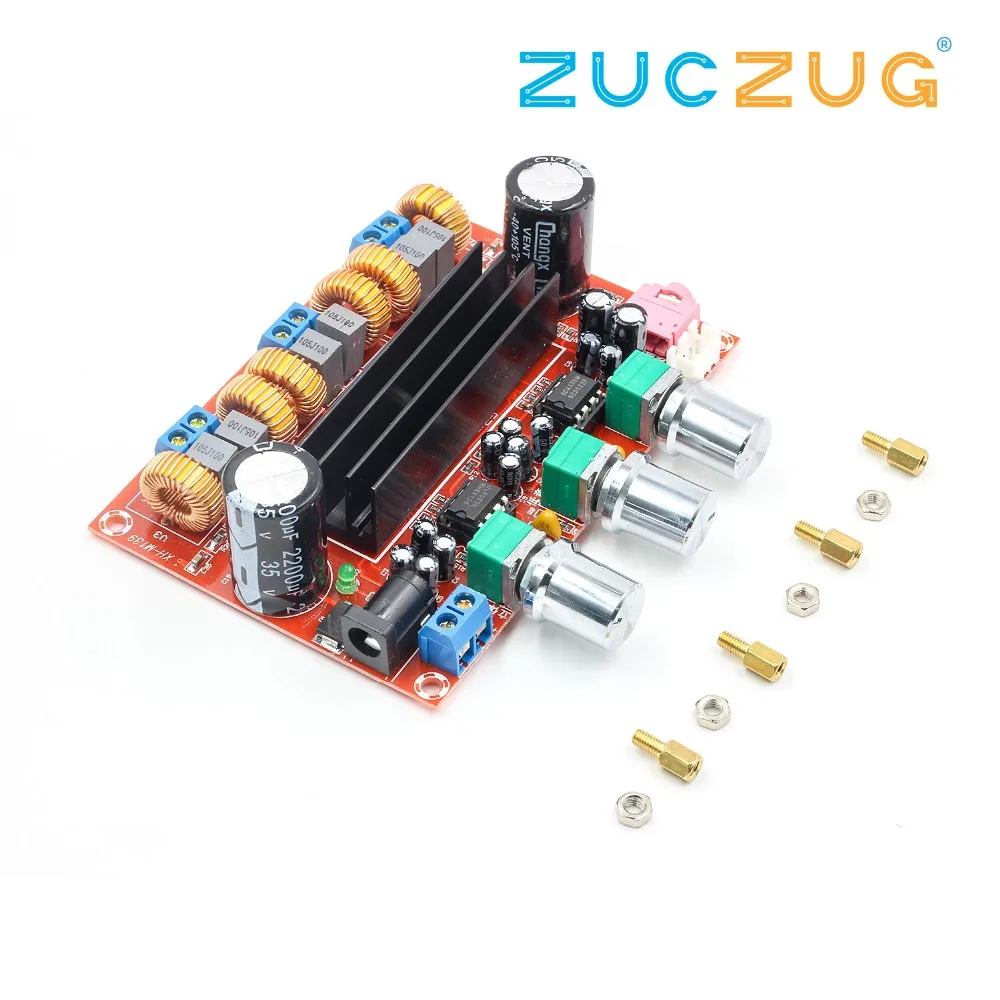 

New Amplifier Board TPA3116D2 50Wx2+100W 2.1 Channel Digital Subwoofer Power 12~24V