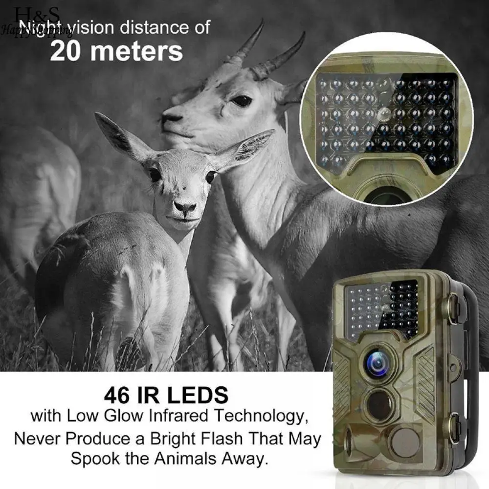 

Vision Infrared HC800A Camera 1080P HD Trap Hunting Video Hunting Scouting IR Wild Trail Night Camera 12MP Trail Trap Full