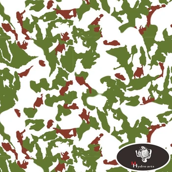 

Excellent quality green camo Hydrographic Film Water transfer printing film 50cm wide aqva print film HFC010