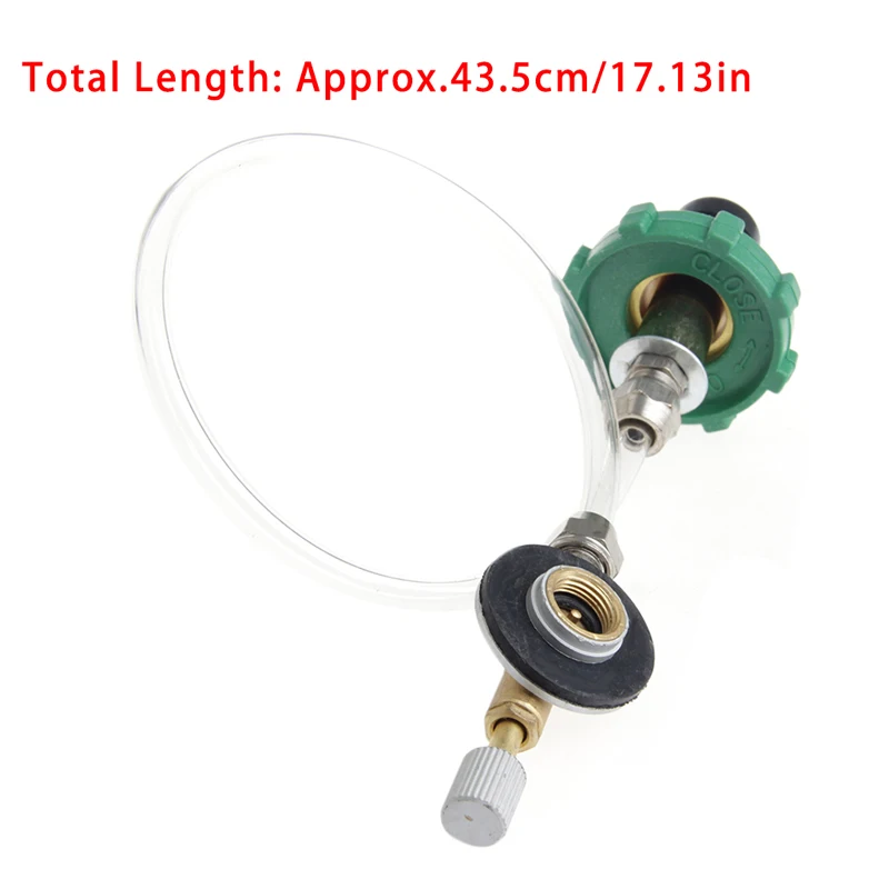 

Outdoor Camping Propane Refill Adapter Gas Flat Cylinder Tank Coupler Adapter Propane Refill Adapter Gas Flat Cylinder Tank Coup