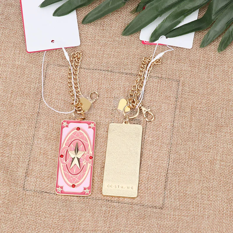 Card captor cardcaptor sakura Клоу карты сумка Шарм брелок для ключей|keyring keychain|keyring charmkeyring bag |