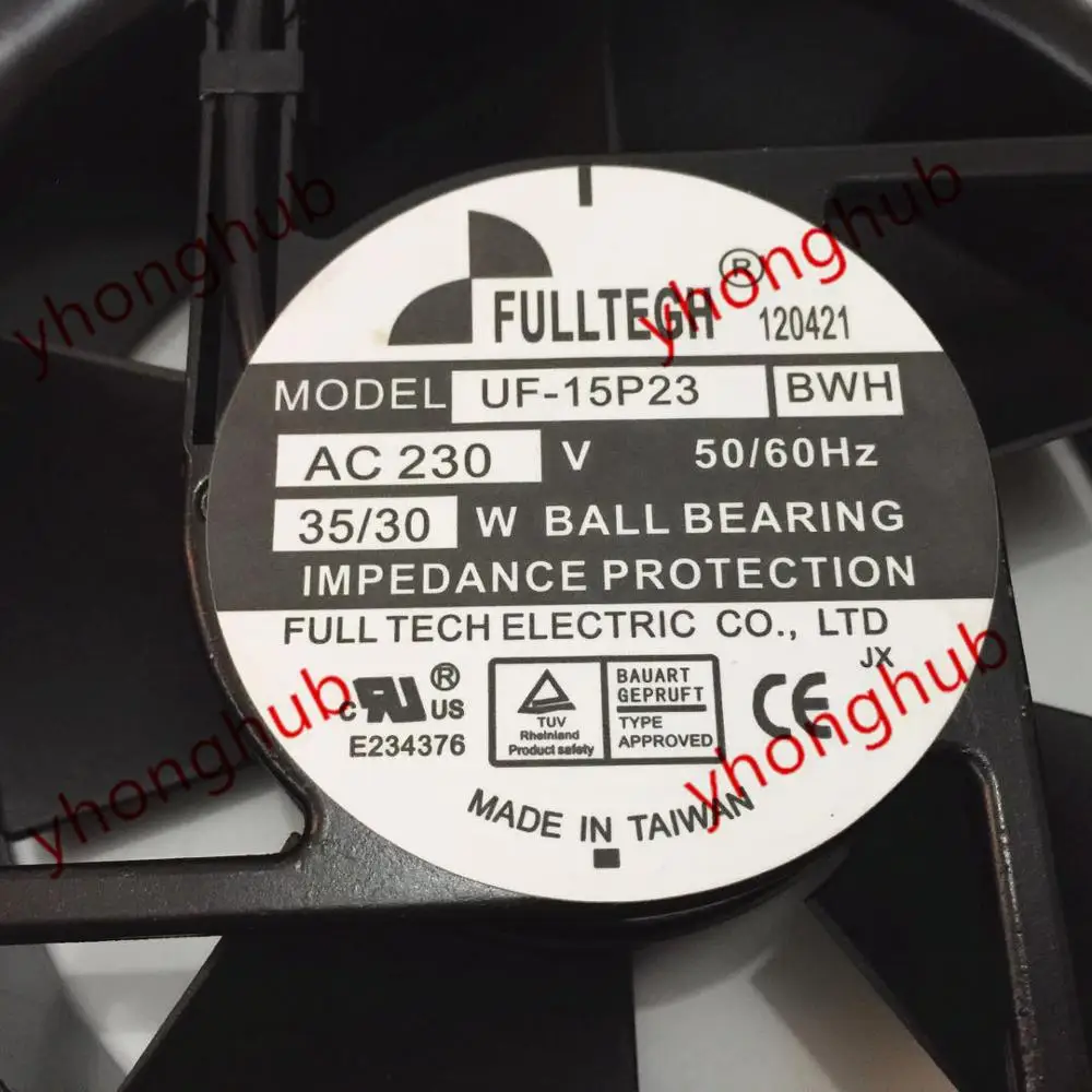 Построй город UF 15P23 BWH DC 220V 35/30 Вт 172x150x50 мм 2 провод охлаждающий вентилятор
