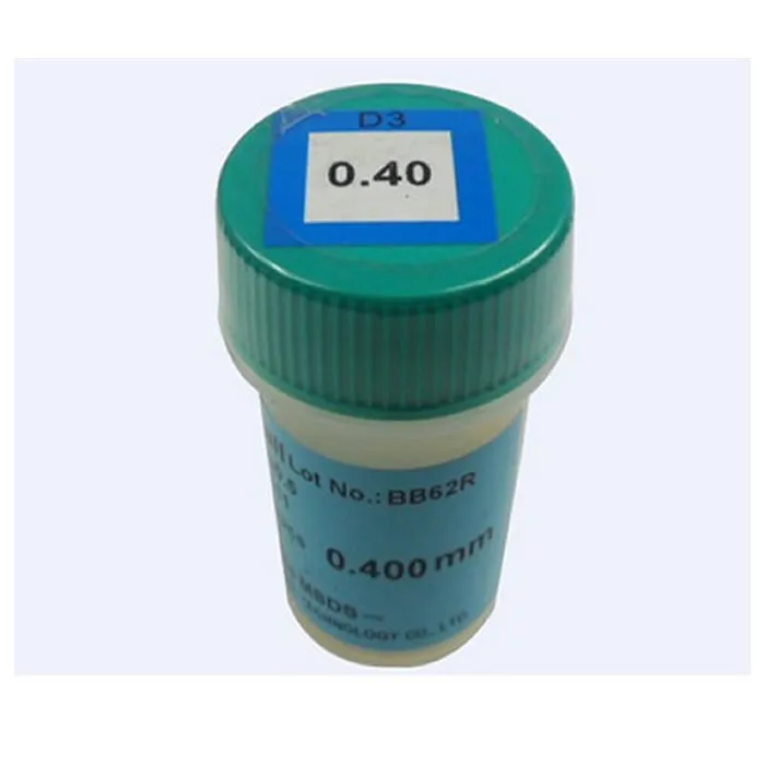 Lead free 0.4mm BGA solder balls 250K for bga repair reballing kitball