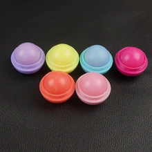 1 piece Lip Balm Organic Ingredients Lip Protector Moisturizing Nourish Lips Repair chapped Fruit Embellish Lip Ball Makeup