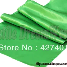 Келли зеленый 1" x 108" атласный настольный бегун Свадебные украшения/вечерние украшения/Свадебные украшения для вечеринок цвета