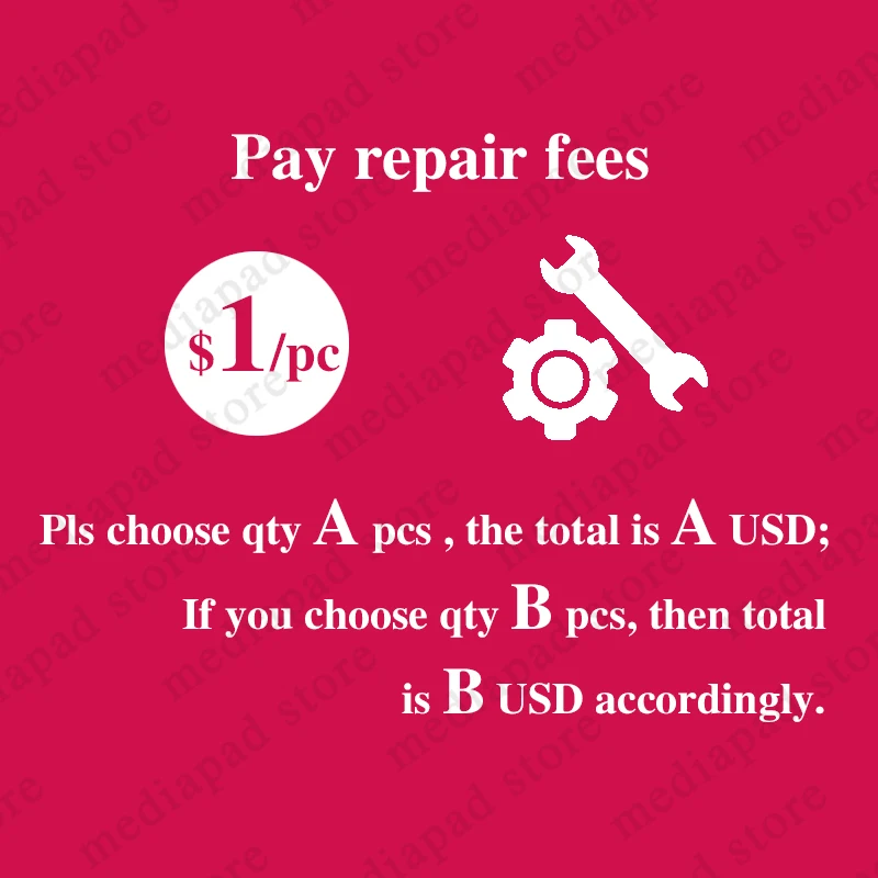 

pay repair fees