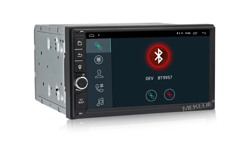 Top HD 2Din Android 9.1 2+32G Car Radio Stereo Multimedia Player GPS Navi For Universal TOYOTA Nissan Kia RAV4 FJ CRUISER ALPHARD 12