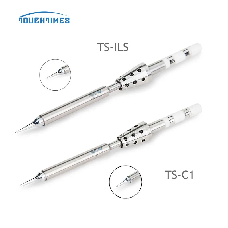 Welding Accessories for TS100 Digital LCD Soldering Iron Soldering Protection Lead-Free TS‑C1 Soldering Iron Tip 100-500 ℃