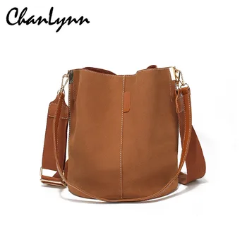 

New Designer Bucket Bags Women Matte PU Famous Brand Luxury Handbags Female Shoulder Bag Ladies Crossbody Bags Bolsa Feminina
