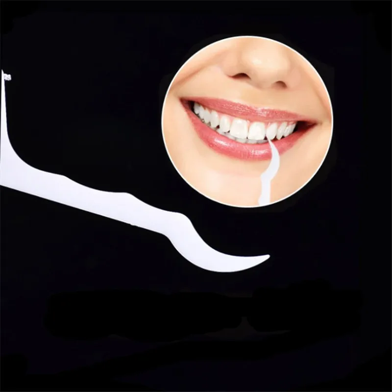 Удаление пятен, уход за зубами, зубная нить, гигиена полости рта, 50 шт., зубочистки, зубочистки, палочка, уход за полостью рта, набор для макияжа зубов