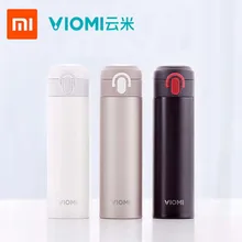 Xiao mi jia VIO mi, термос mi Cup, вакуумная «Умная» бутылка из нержавеющей стали, 24 часа, колба, термос для воды, с одной стороны, Вкл/закрыт