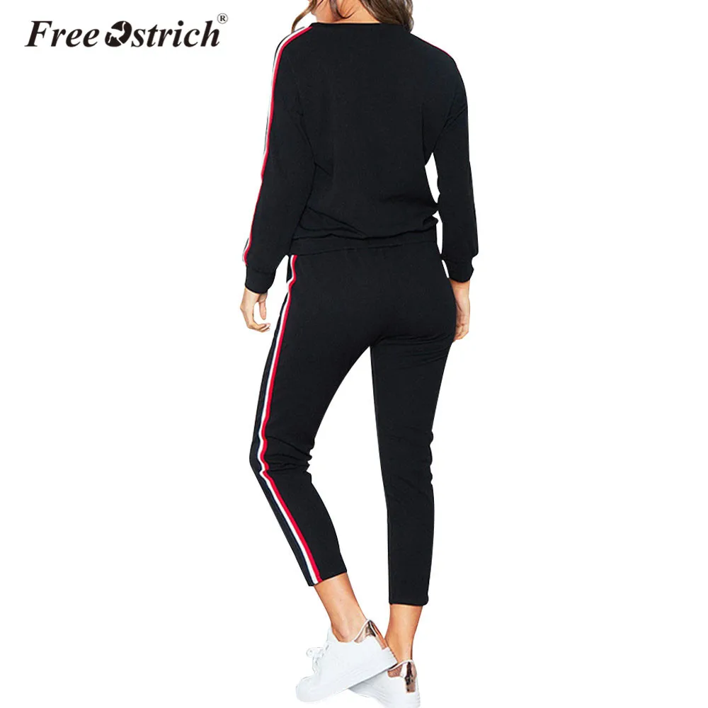 Женский спортивный костюм Free Ostrich комплект из двух предметов топ и штаны с