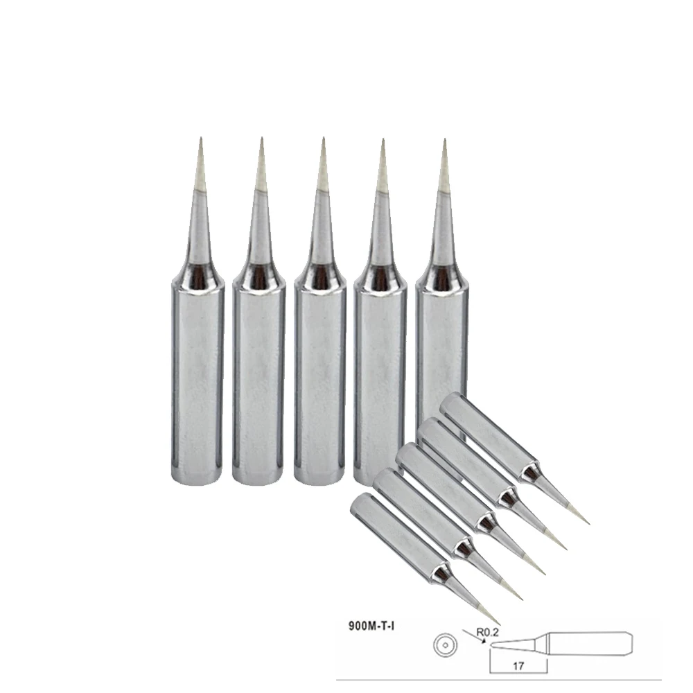 10 шт. паяльная головка+ 2 шт. корпус 900M-T-I Бессвинцовая Защита окружающей среды паяльная головка для пайки