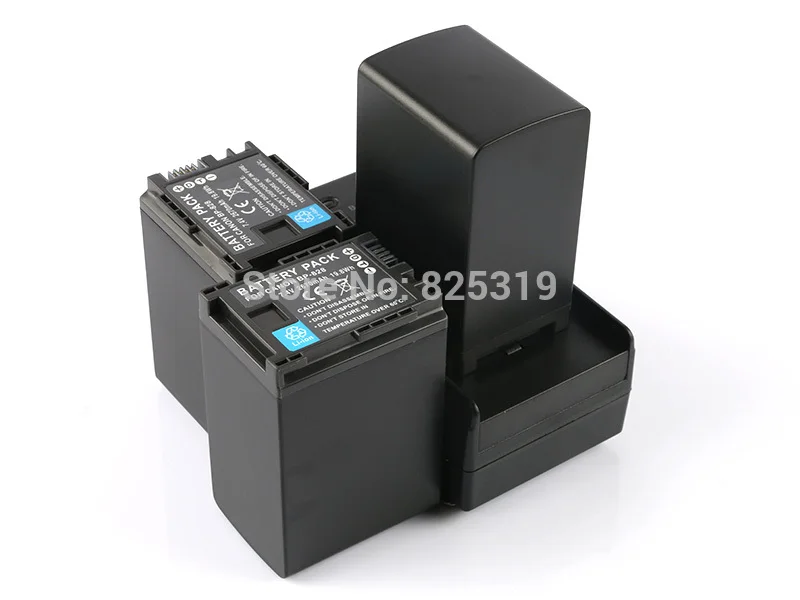 

3PC BP-828 rechargeable Battery BP 828 Camera batteries + charger for Canon LEGRIA iVIS VIXIA HF G30 G40 XA20 XA25 XA35 XA30