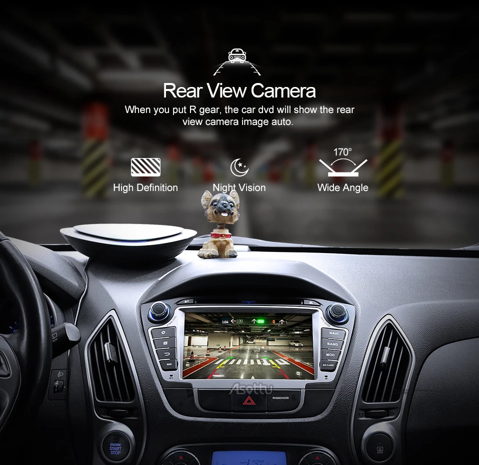 Sale Asottu ZIX357060 Android 7.1 2G+32G for Hyundai IX35 Tucson 2011 2012 2013 gps navigation 2 din car dvd player gps radio stereo 14