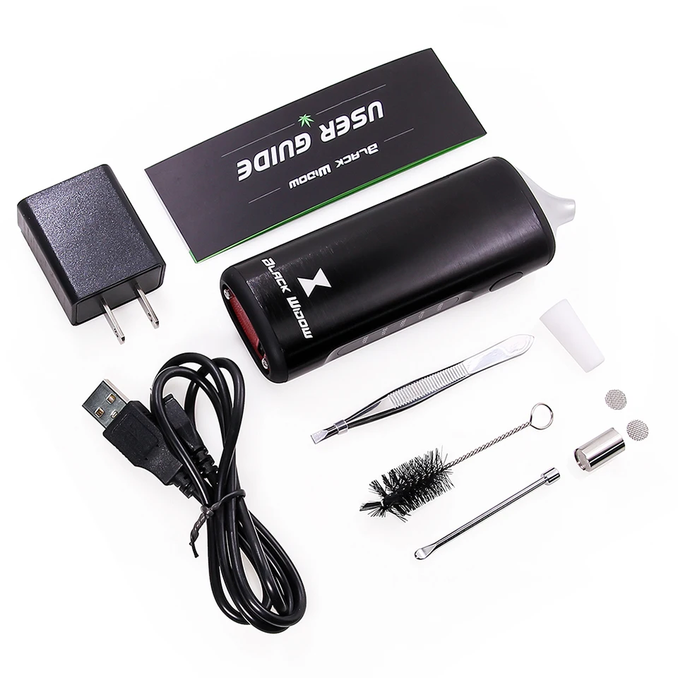 kingtons Black Widow dry herb wax Vaporizer (4)