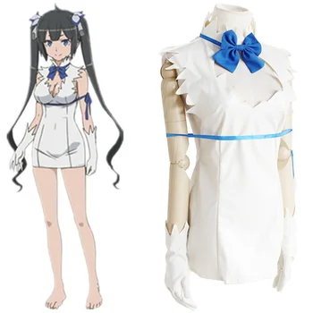 

Anime Dungeon ni Deai wo Motomeru no wa Machigatteiru Darou ka Kami Sama Hestia Cosplay Dress for girls halloween Sexy Uniform