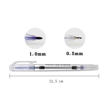 

Eyebrow Microblading marker 10pcs Double Head pen for microblading practice eyebrow tattoo design eyebrow stencil free shipping