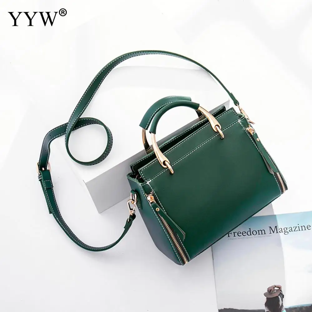 Женская модная сумка в популярном стиле, Большая вместительная ручная сумка с верхней ручкой, маленькие женские вечерние сумки для покупок, сумка-тоут зеленого и черного цвета, сумка на плечо