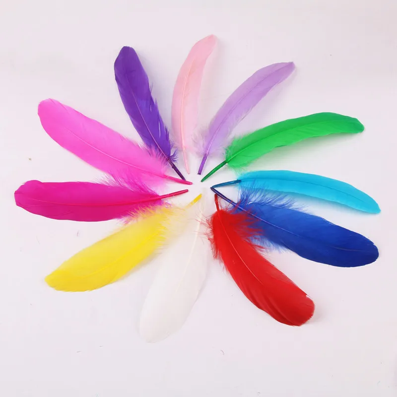 

20 pcs of high quality goose feathers 5-8 "/ 13-20cm DIY Jewelry Accessories