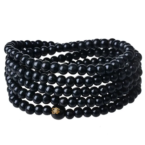 High Grade 216pcs 6mm Wood Prayer Beads Bracelet Buddhist Buddha High Grade 216pcs 6mm Wood Prayer Beads Bracelet Buddhist Buddha Pray Bangle Fine Jewelry For Women Men In Charm Bracelets From Accessories On