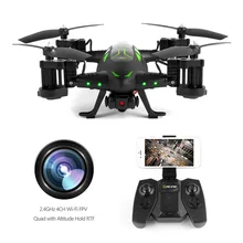 Воздушно-ведущая модель FY602 летающий автомобиль с HD Камера 2,4G Квадрокоптер с дистанционным управлением Drone 6-осевой 4CH вертолет Run двойными бортами