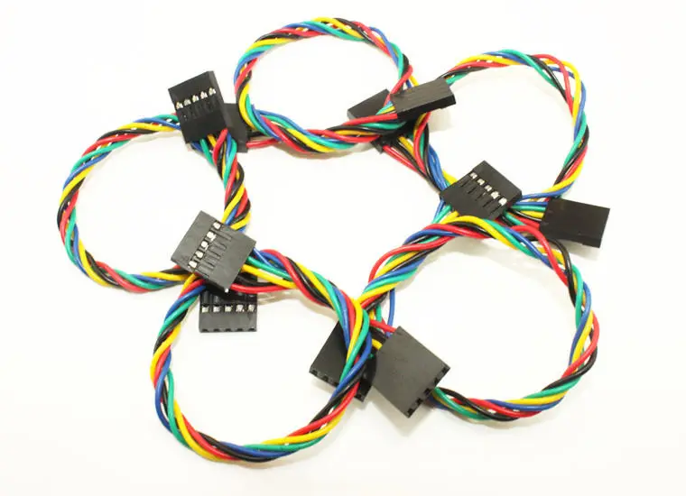 10 шт. 5 pin F/F Перемычка-200 мм | Электроника